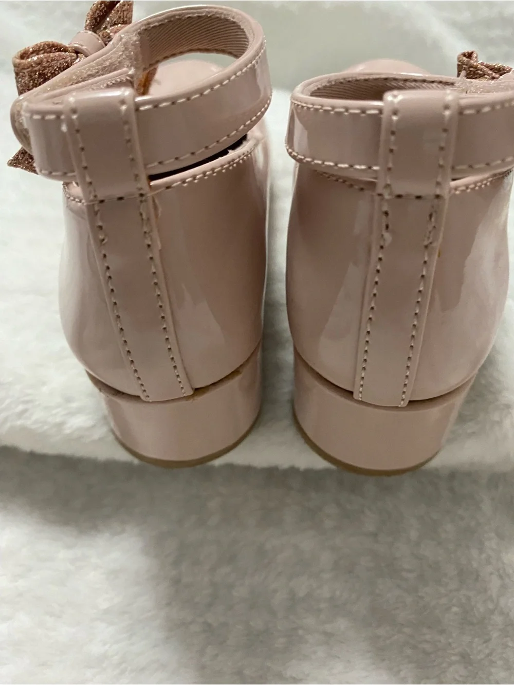 Rachel Shoes Toddler Light Pink Bow Mary Jane Dress Shoes